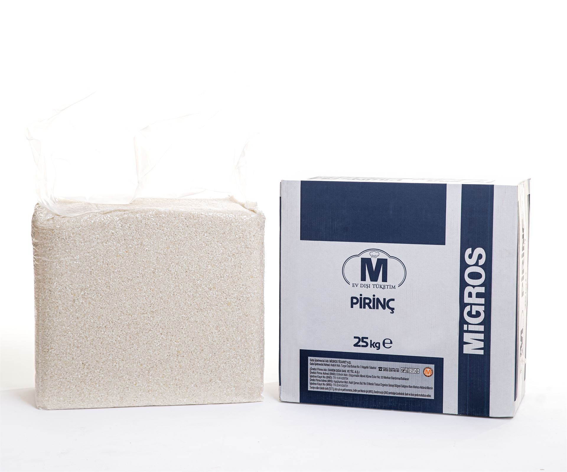 Migros Vakumlu Baldo Pirinç 25 Kg