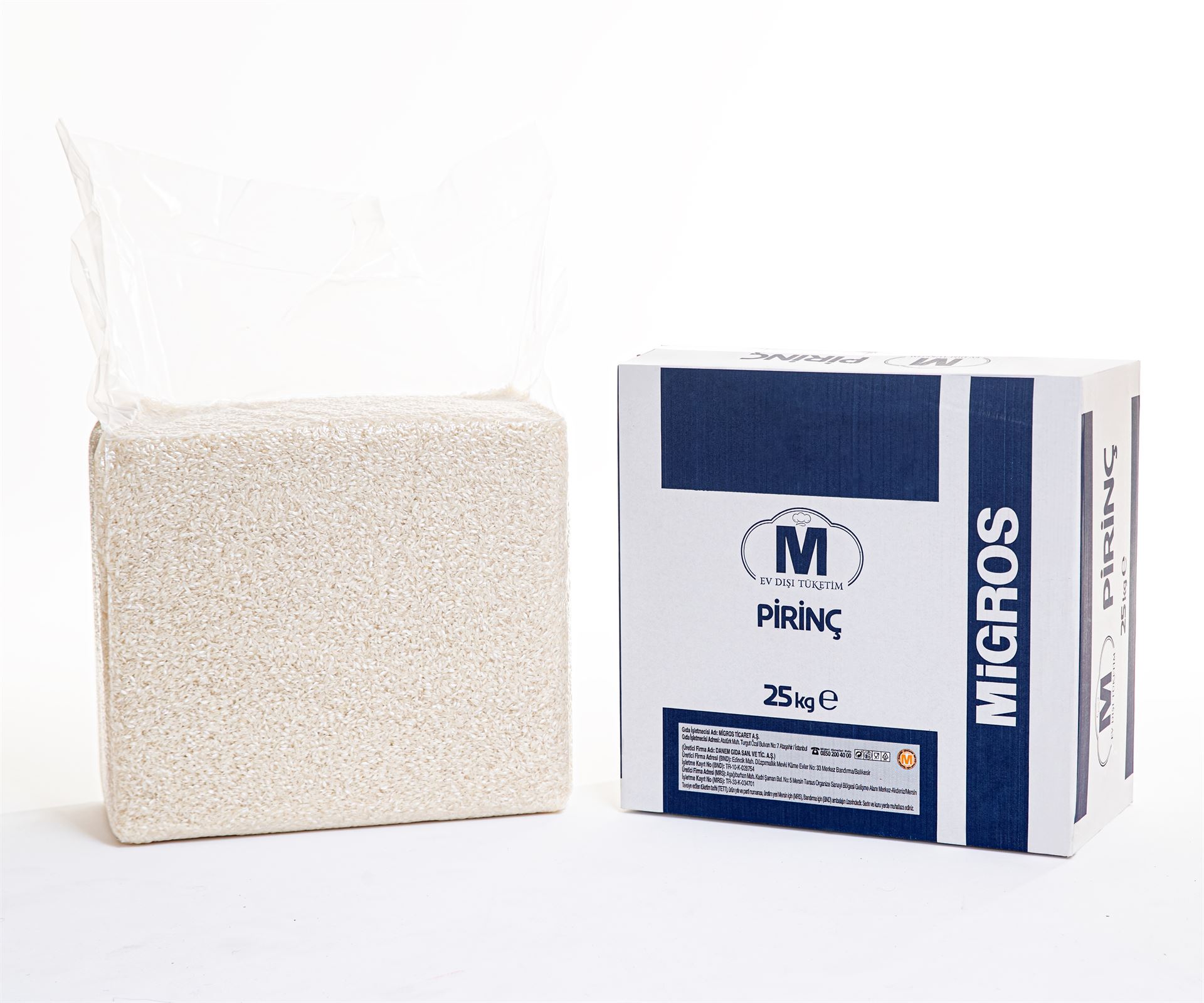 Migros Vakumlu Osmancık Pirinç 25 Kg