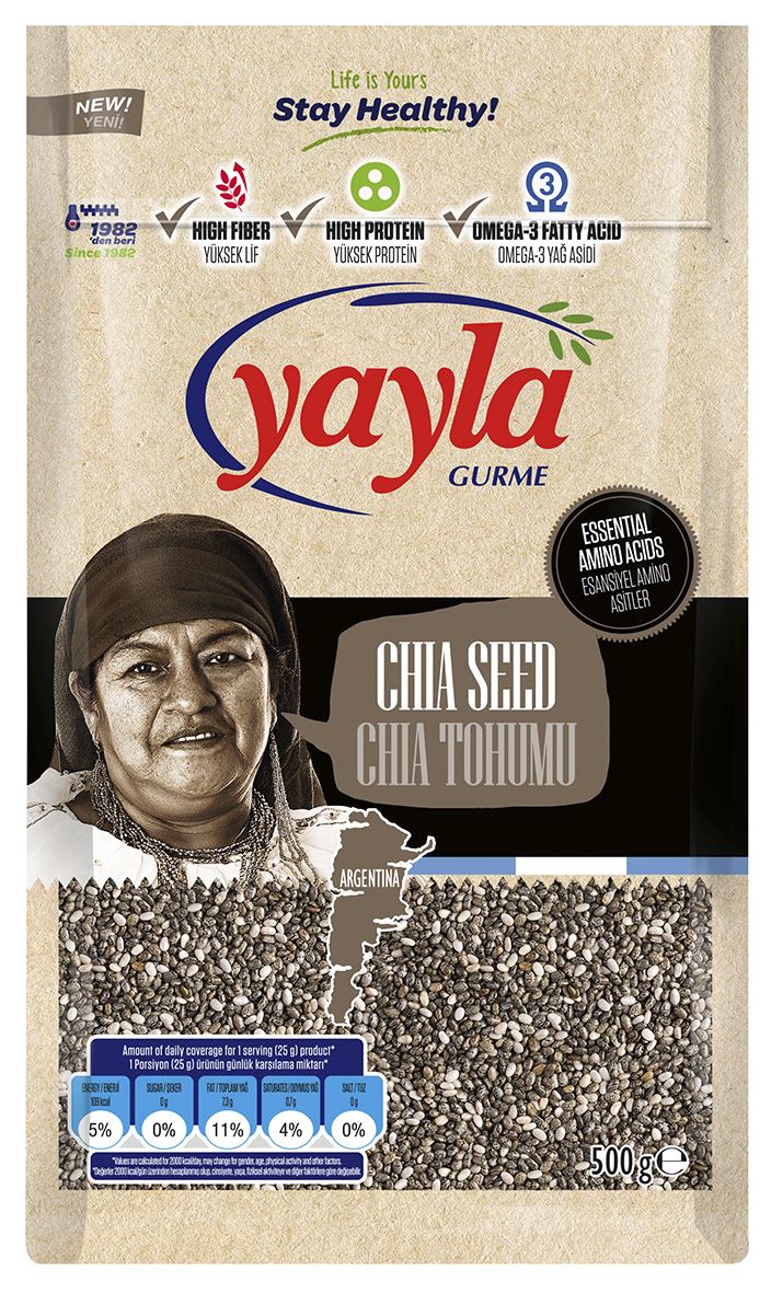 Yayla Gurme Chia Tohumu 500 G