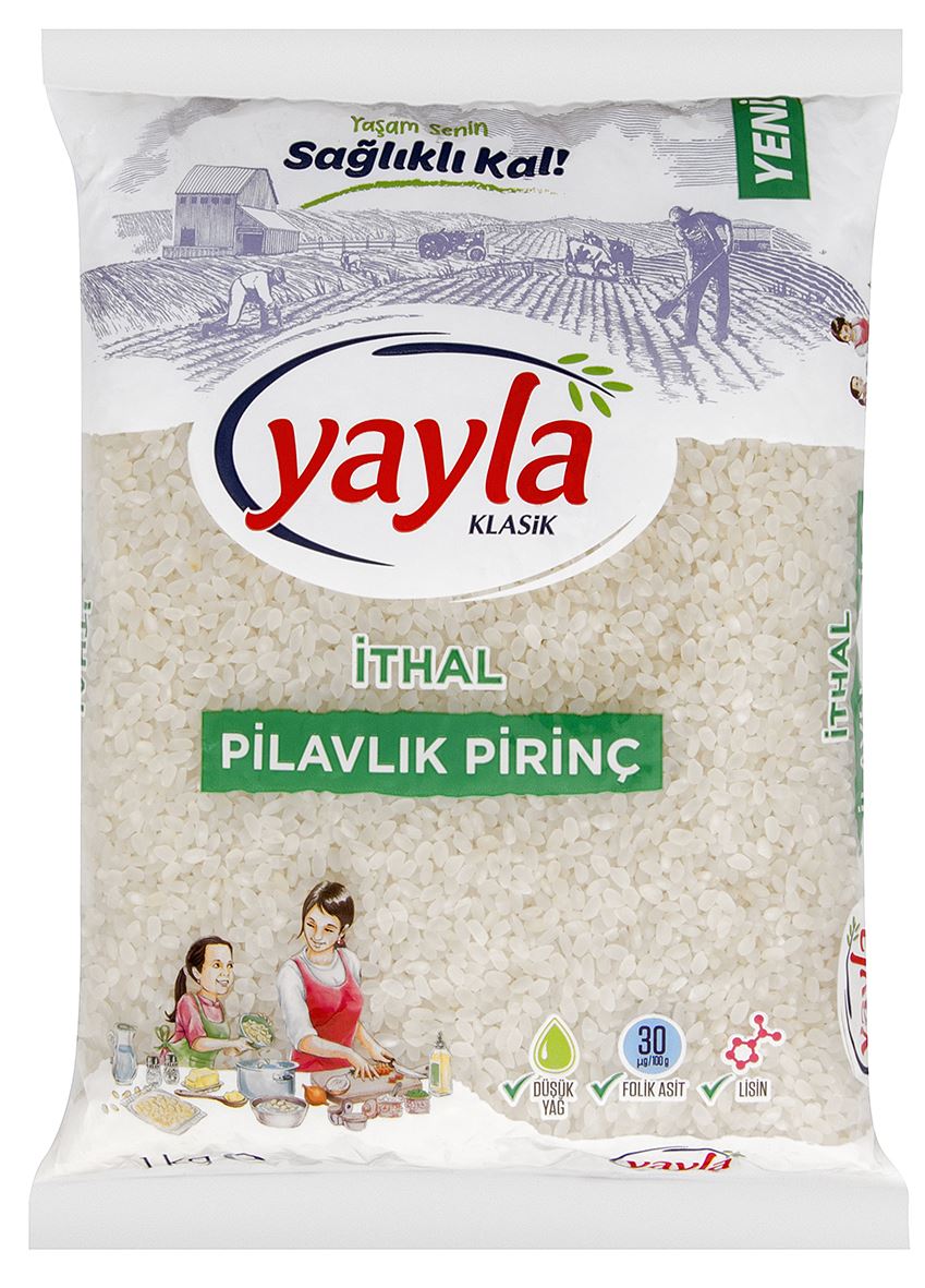 Yayla Pılavlık Pırınç 1 Kg