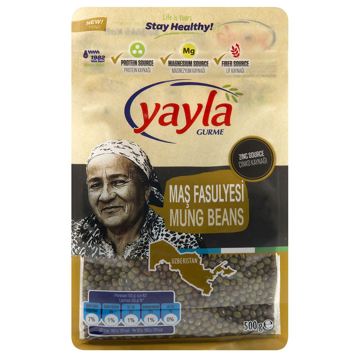 Yayla Gurme Maş Fasulye 500 G