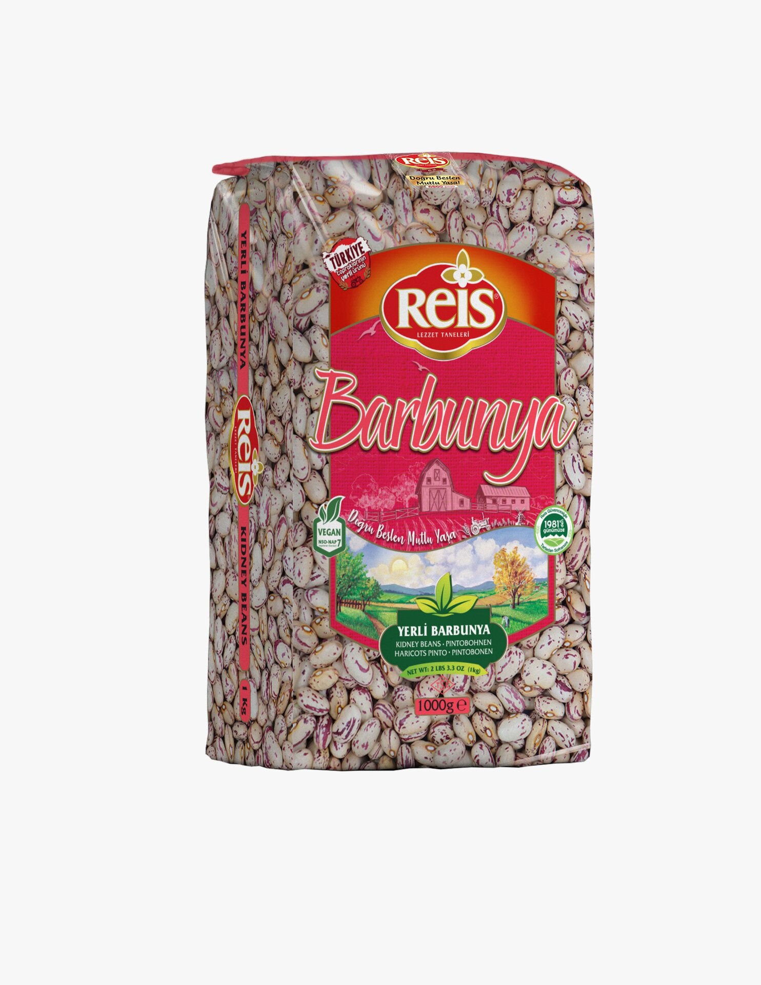 Reis Barbunya Fasulye 1 Kg