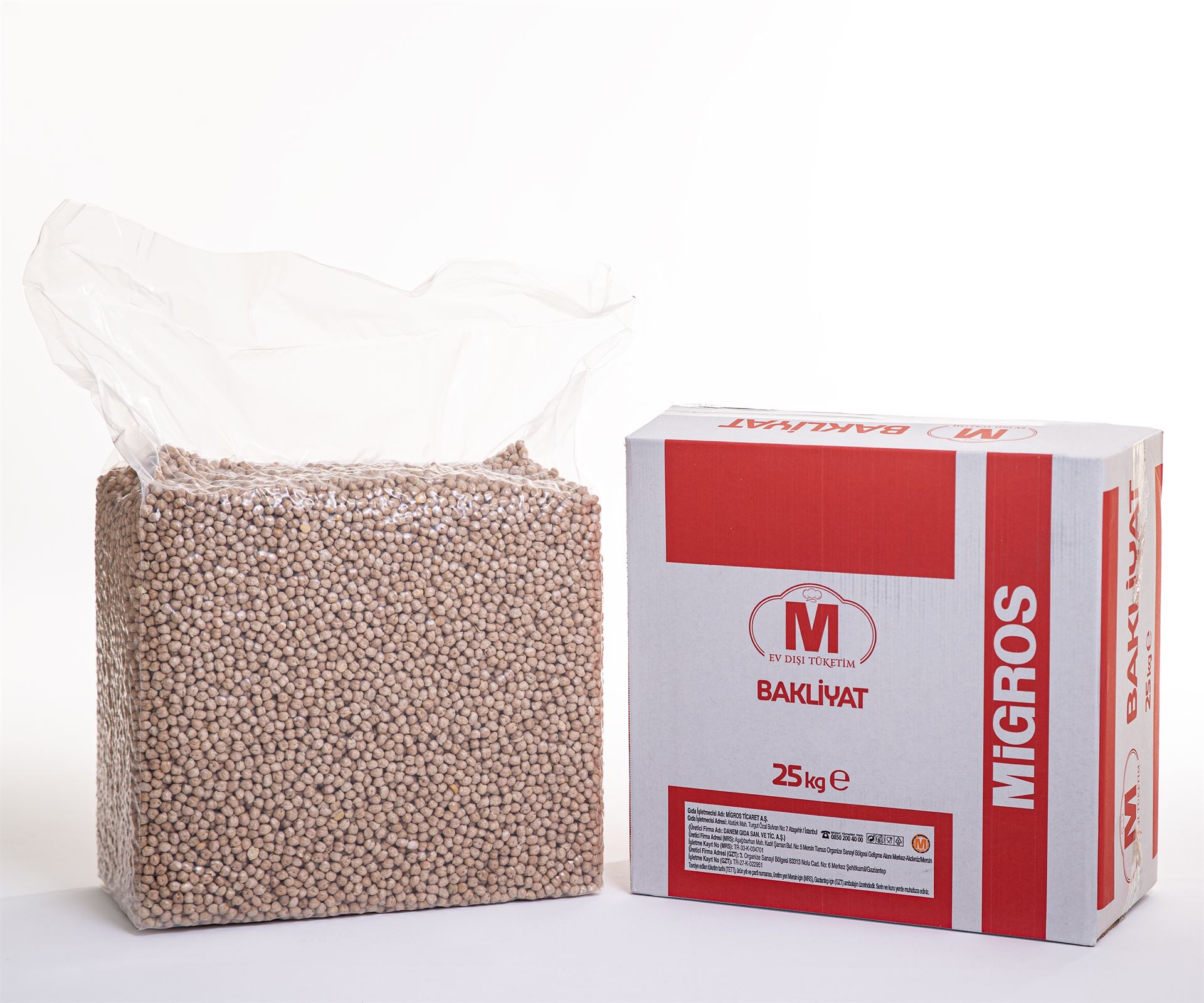 Mıgros Vakumlu Nohut 25 Kg