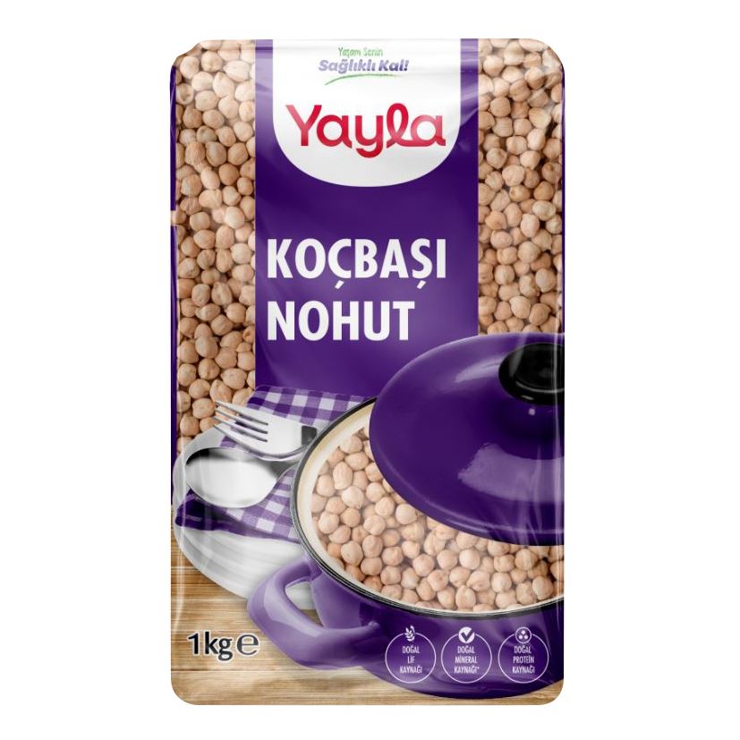 Yayla Koçbaşı Nohut (İri Boy) 1Kg