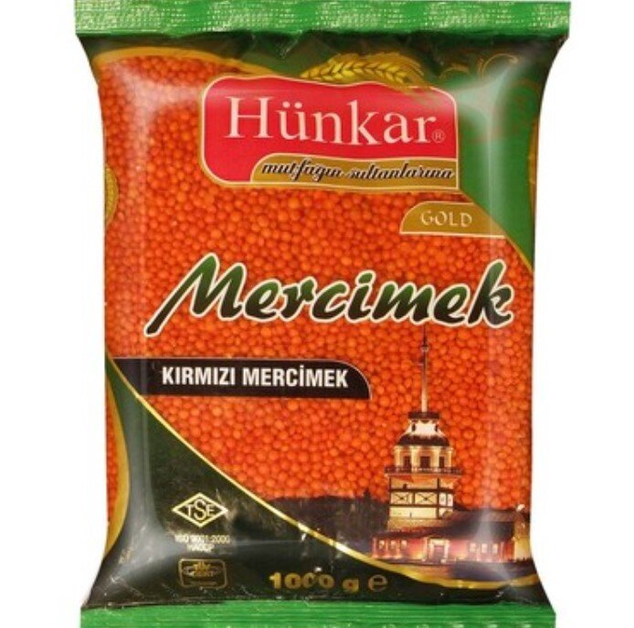 Hünkar Kırmızı Mercımek 1000 G