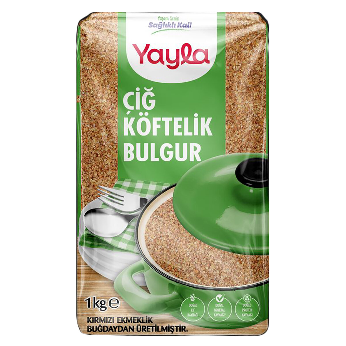 Yayla Çig Köftelik Bulgur 1 Kg