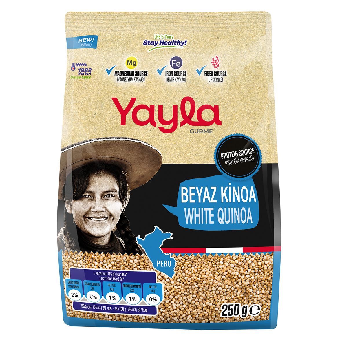 Yayla Gurme Beyaz Kinoa 250 G