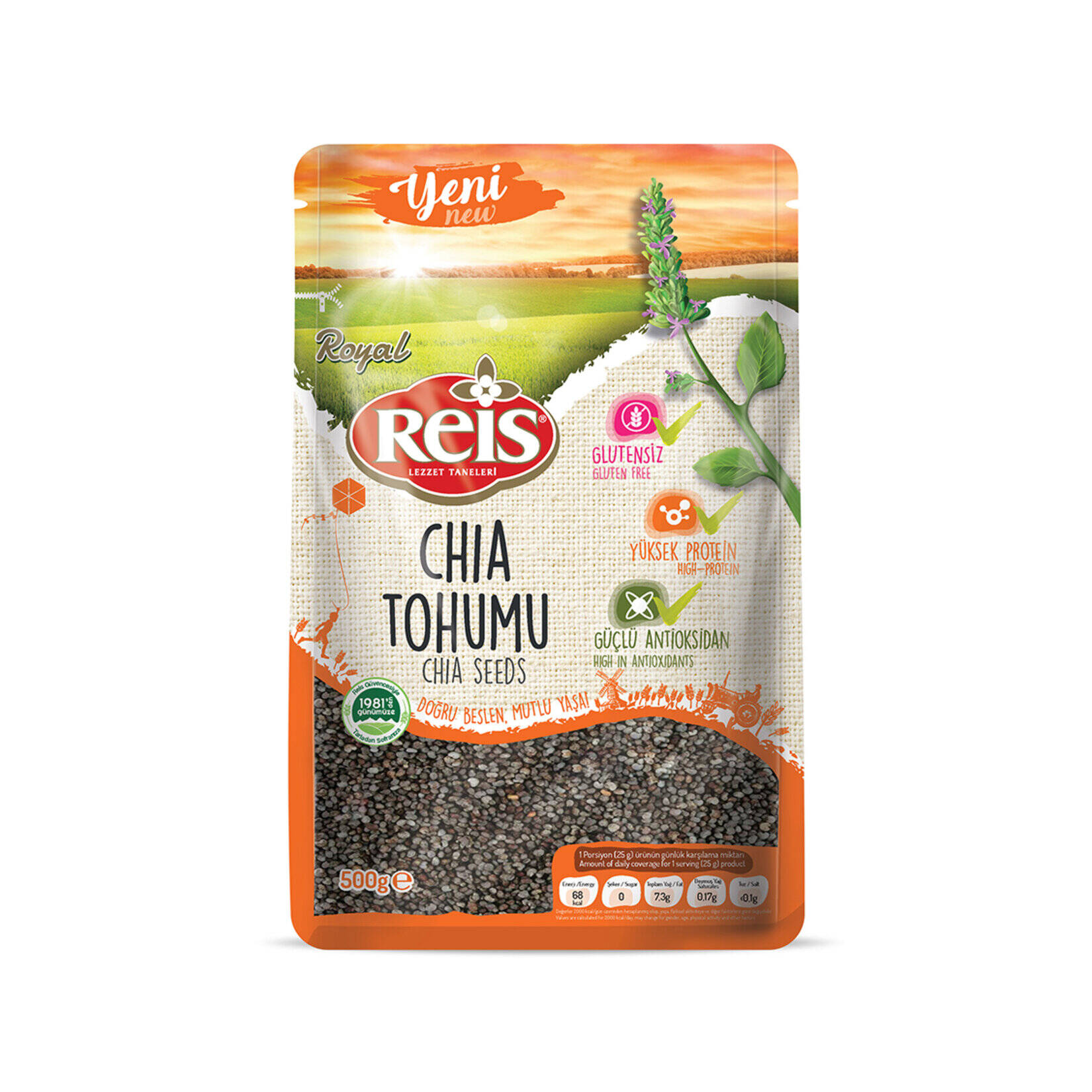 Reis Royal Chıa Tohumu 500 G
