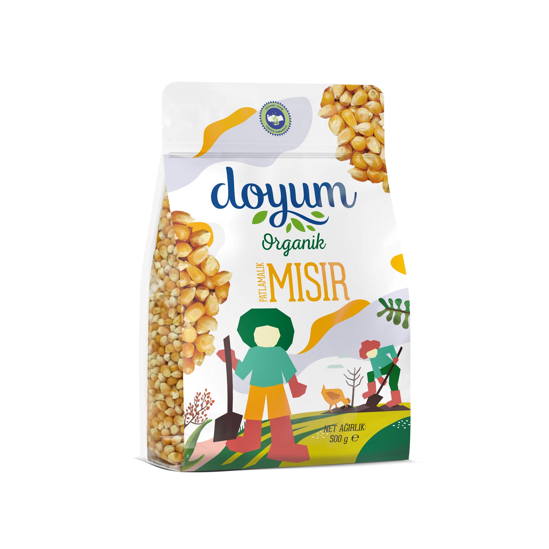 Doyum Organik Patlamalık Mısır 500 G