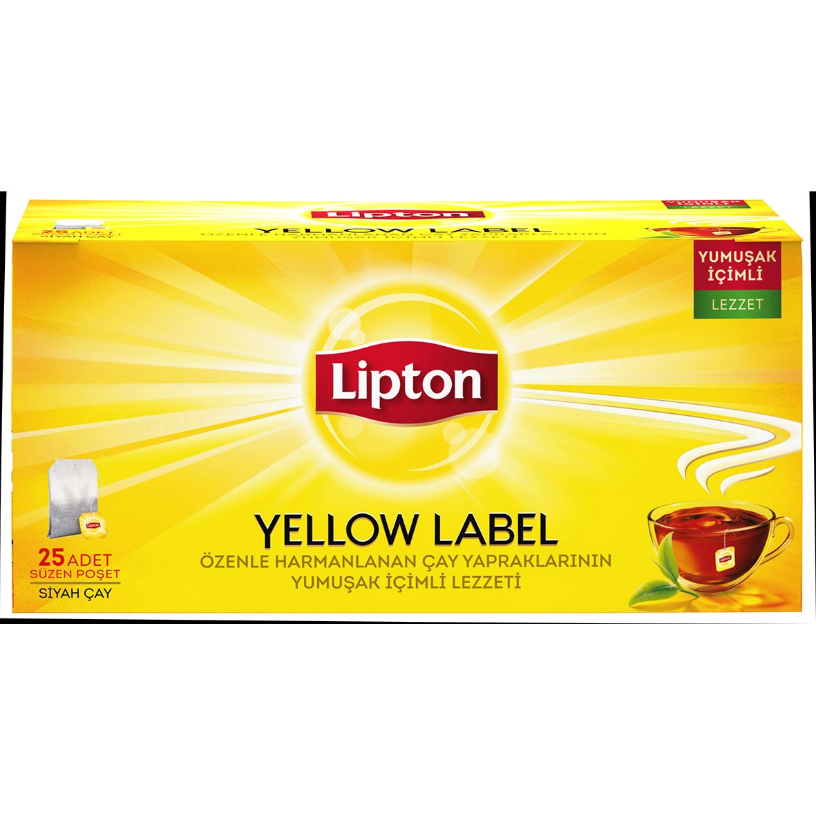Lipton Yellow Label Bardak Poşet Çay 25'Lı 50 G
