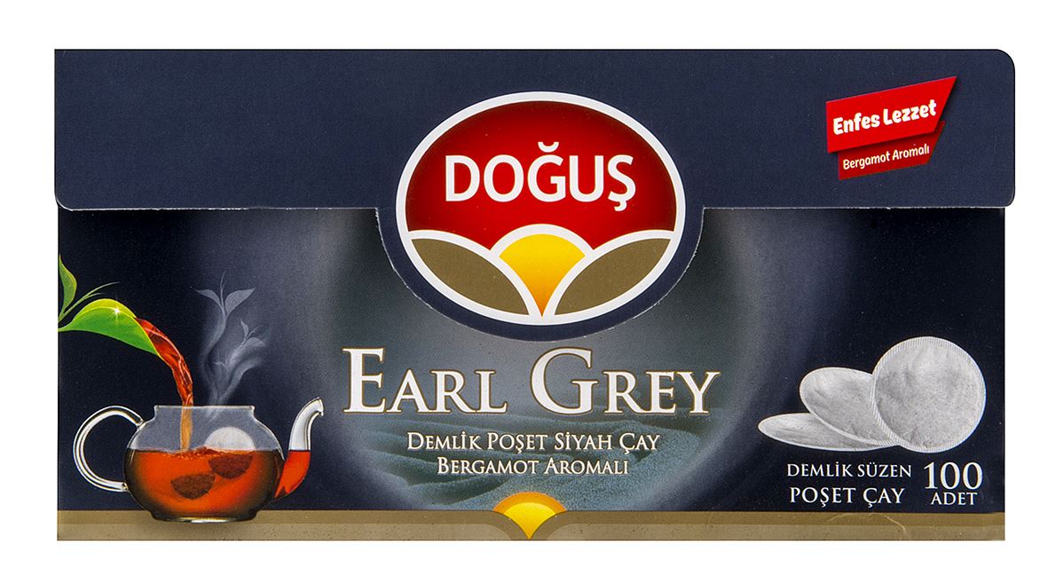 Doğuş Early Grey Demlik Poşet Çay 100'Lü 320 G
