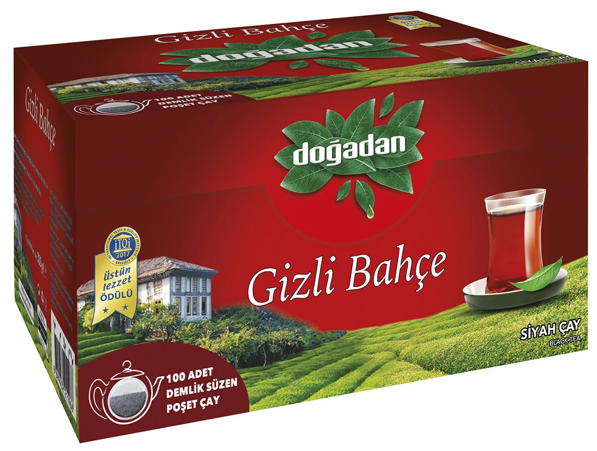 Doğadan Gizli Bahçe Demlik Poşet Çay 100 Lu 320G