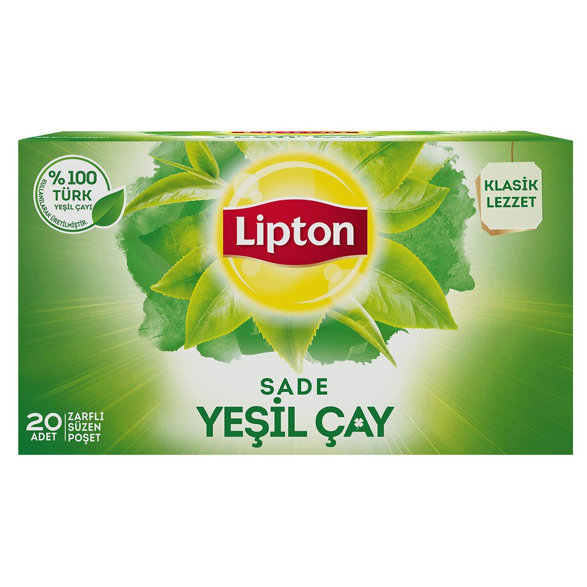 Lipton Yeşil Çay 20Li Bardak Poşet 30 G