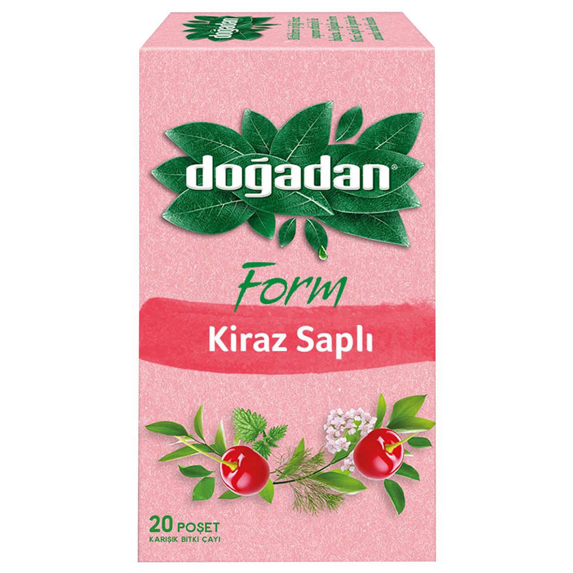 Doğadan Form Çay Kiraz Saplı 20 Li 36 Gr