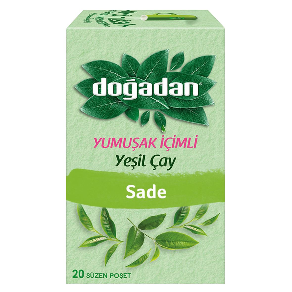 Doğadan Yeşıl Çay Yumuşak İçımlı 20'Lı 22 Gr