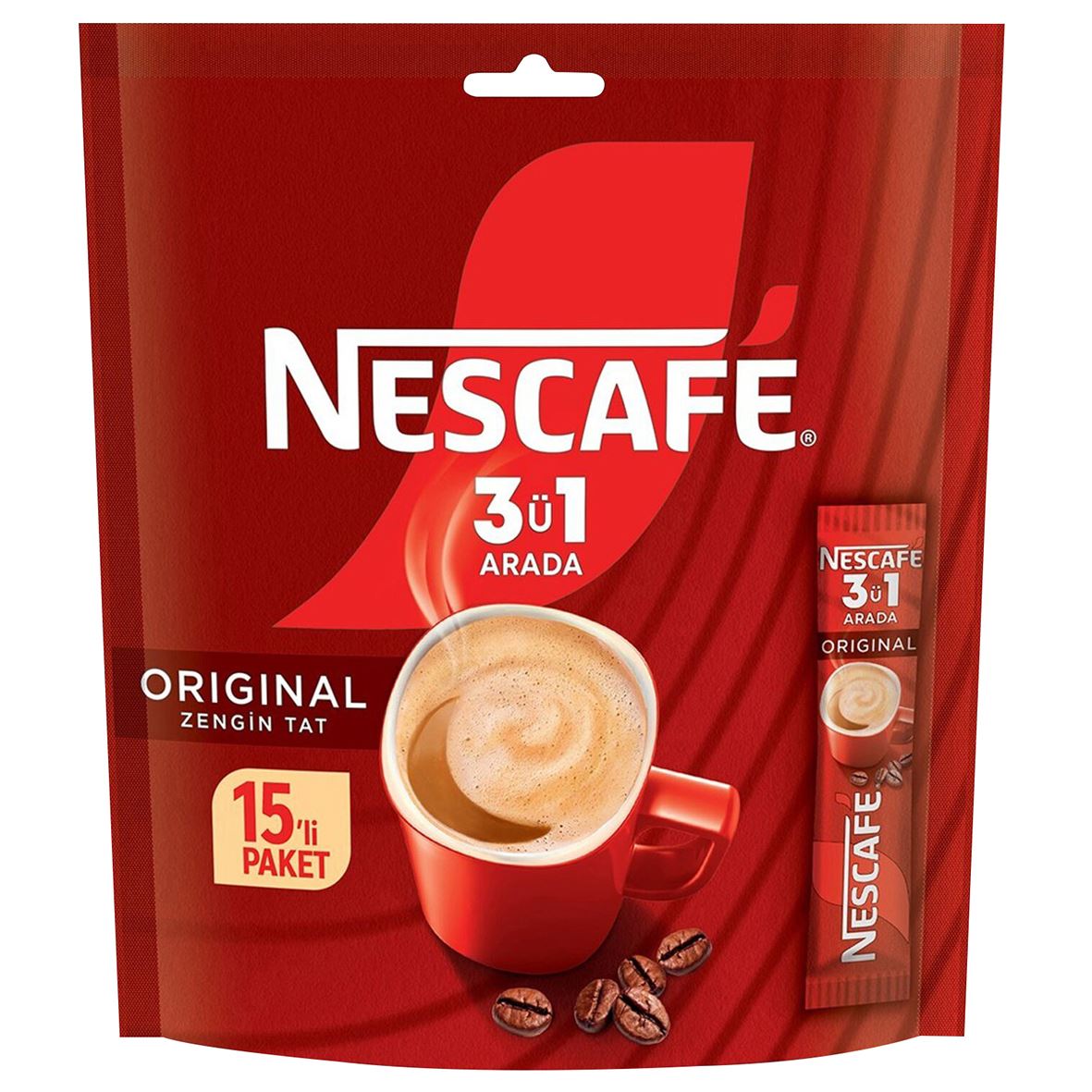 Nescafe 3Ü1 Arada 17.5 G*15 Li