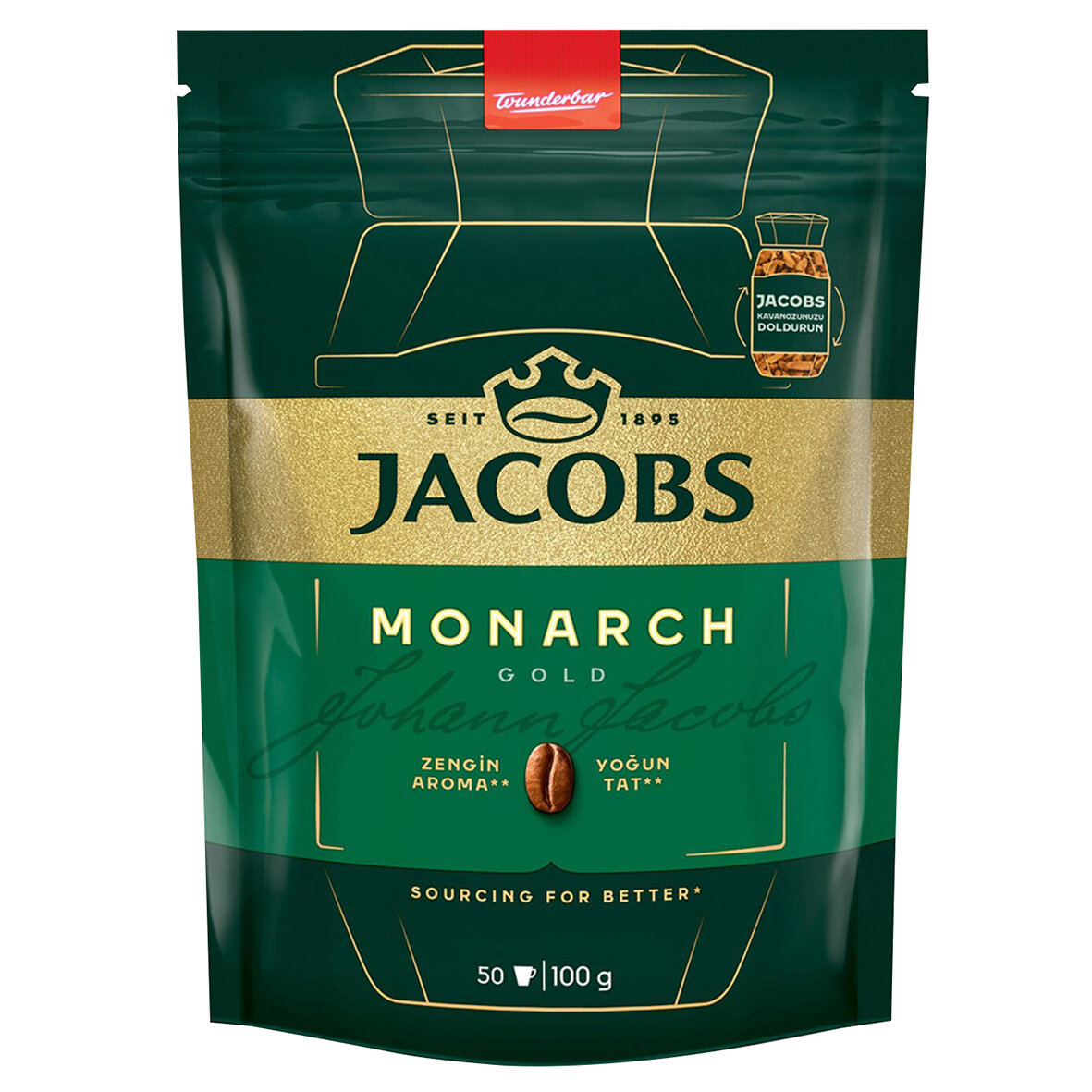 Jacobs Monarch Gold Ekonomik Paket 100 G