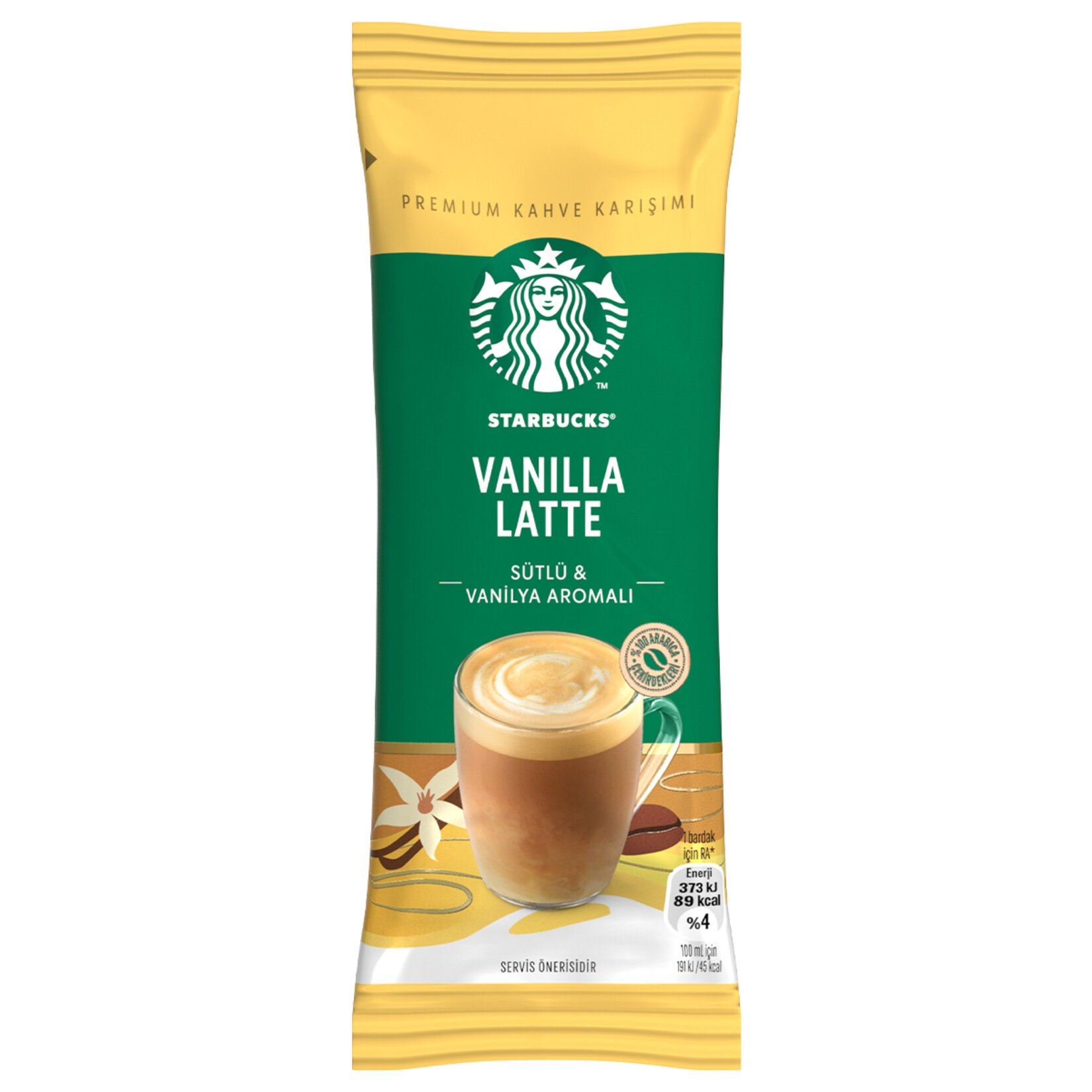 Starbucks Vanılla Latte Premıum Kahve Karışm 21.5G