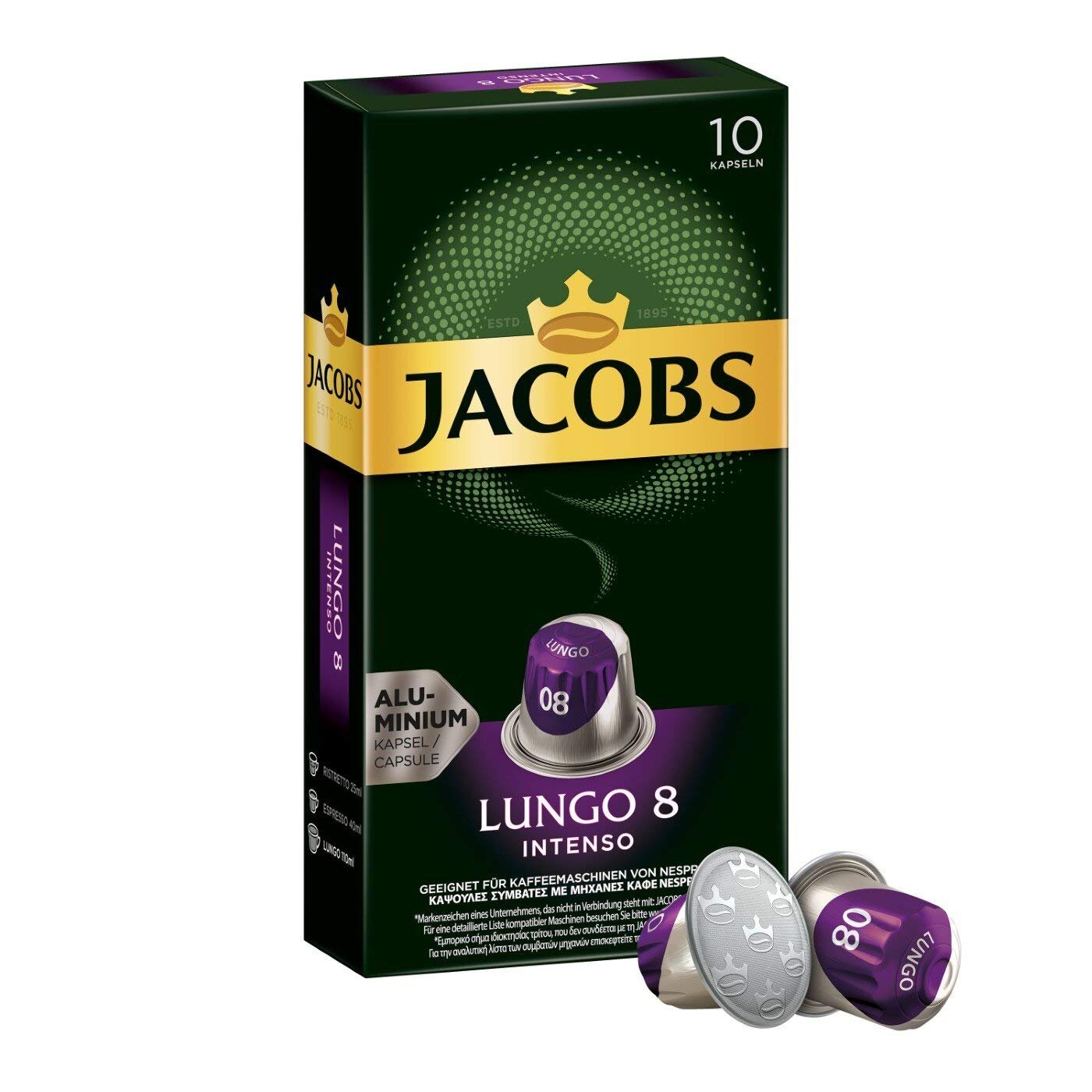 Jacobs Capsule Lungo 6 Classıco 52 G