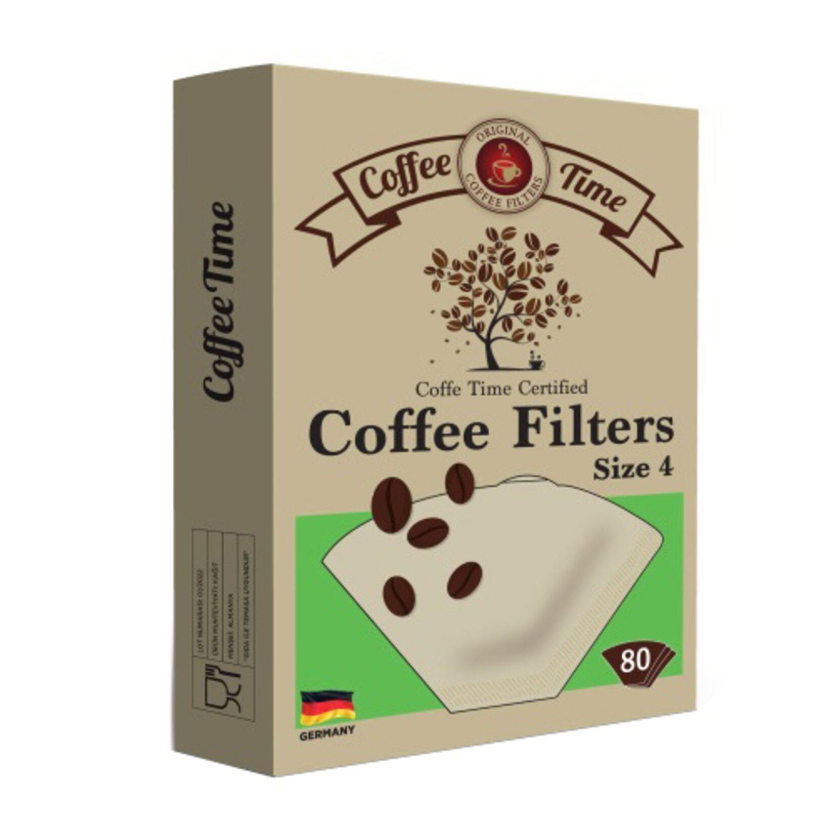 Coffee Tıme No:4 Kahve Filtresi 80Li