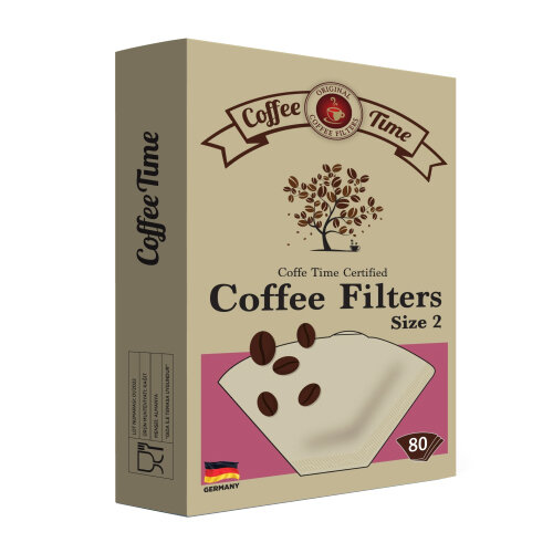 Coffee Tıme No:2 Kahve Filtresi 80Li