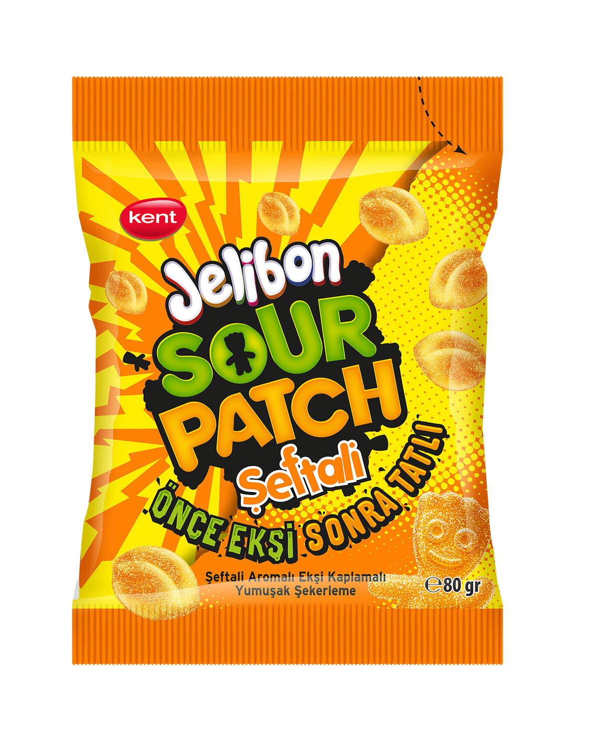 Jelibon Sourpatch Peach 80G