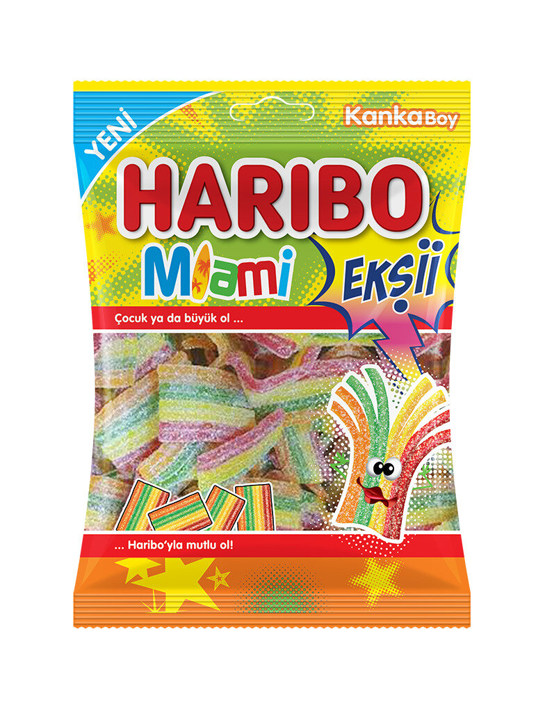 Haribo Miami Ekşii 70 G
