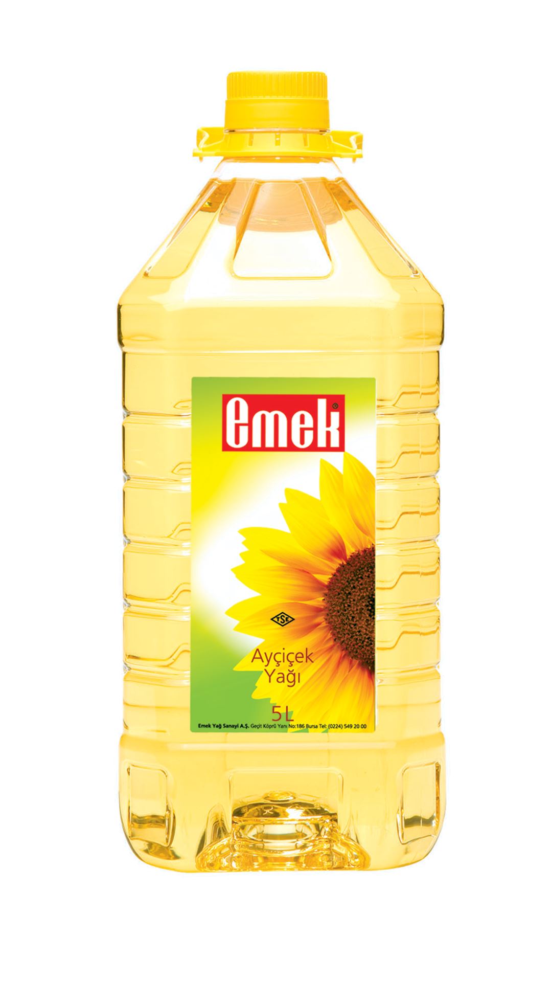 Emek Ayçiçekyağı 5 Lt Köşeli Ped