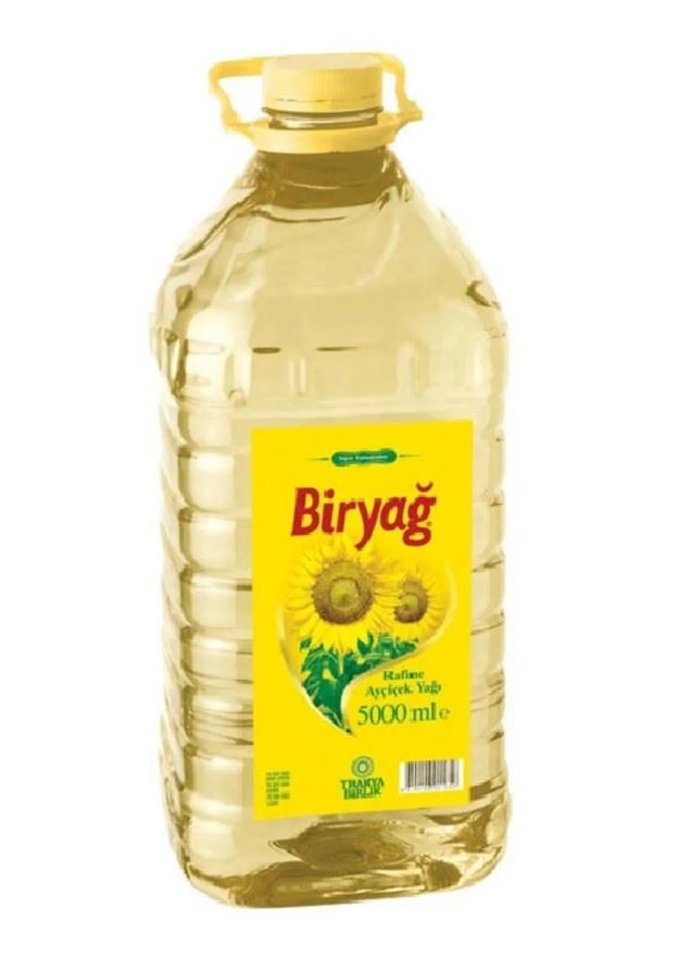 Biryağ Ayçiçek Yağı Köşelı Pet 5 Lt