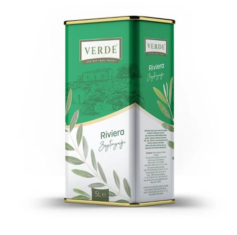 Verde Rıvıera Zeytinyağı 5L