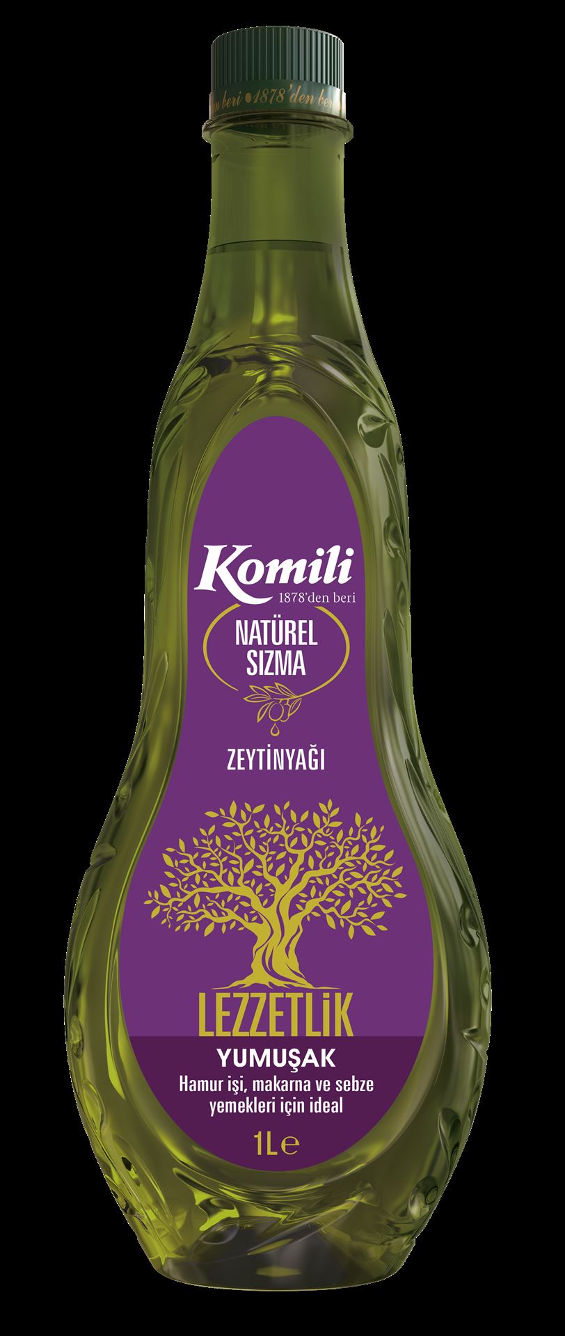 Komili Naturel Sızma Zeytinyağı Yumuşak Lezzet 1L
