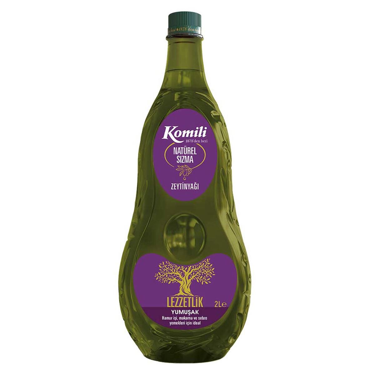 Komili Naturel Sızma Zeytinyağı Yumuşak Lezzet 2L