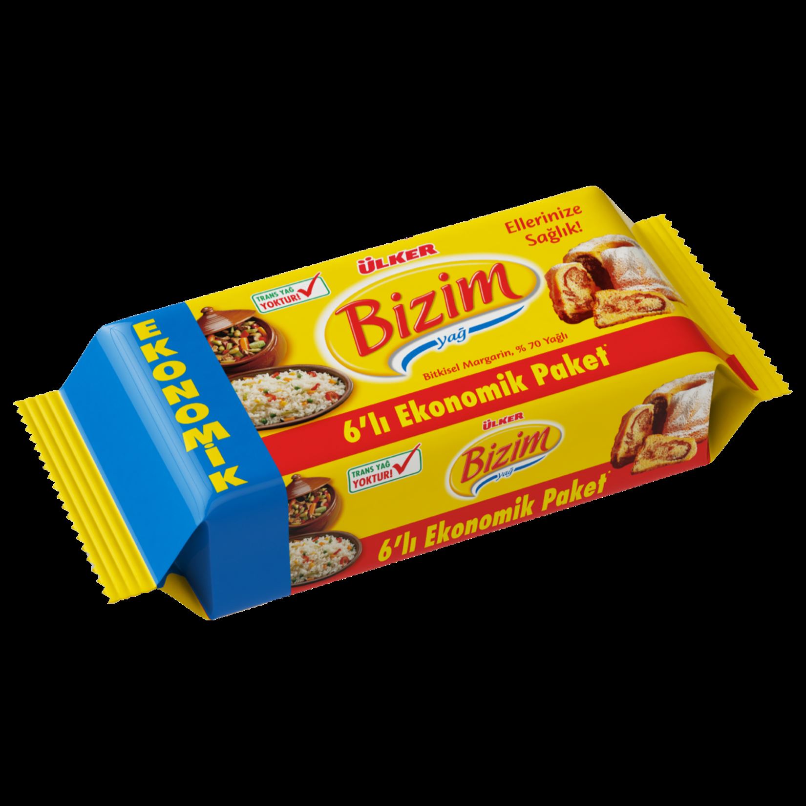 Bizim Pkt.Margarin 6*250 G