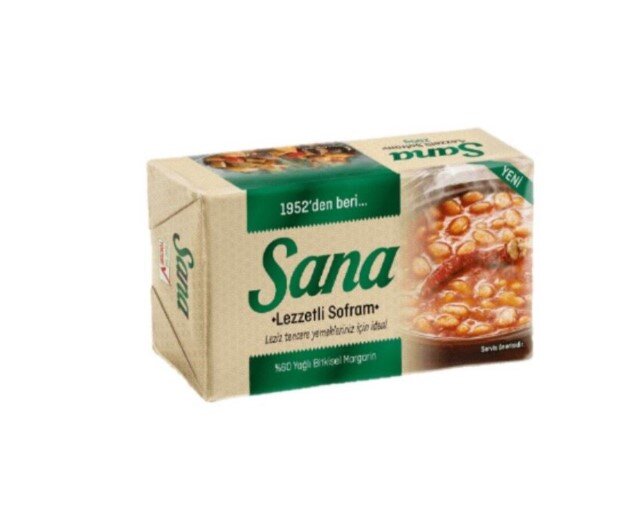 Sana Lezzetli Sofram Bitkisel Margarin 6X250 G