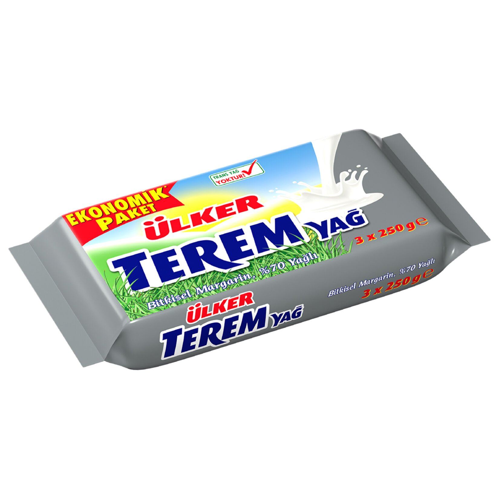 Teremyağ Paket Margarin  3X250 G