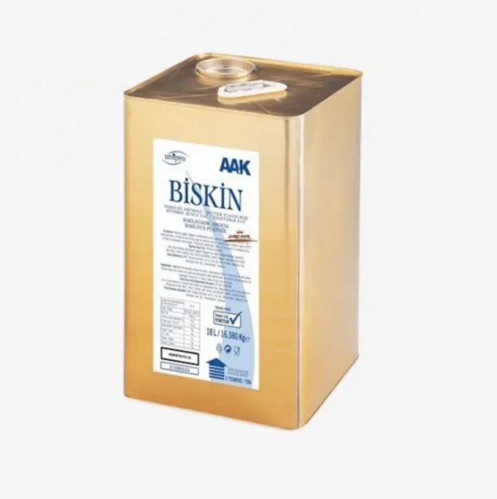 Biskin Baklavalık Tereyağ Aromalı 18L