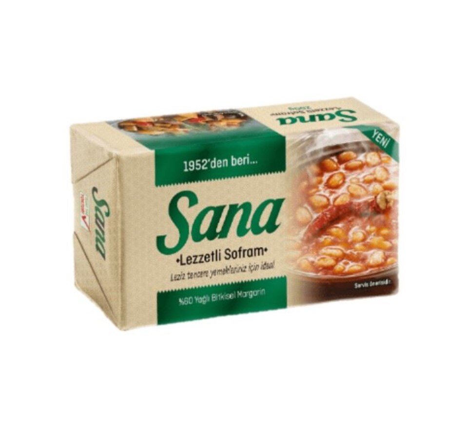 Sana Lezzetli Sofram Bitkisel Margarin 250 G