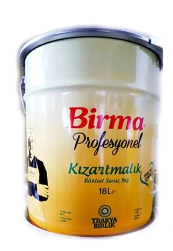 Birma Kızartmalık Yağ 18 L