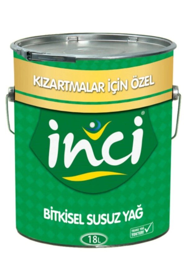 İnci Kızartmalık Yağ 18 Lt