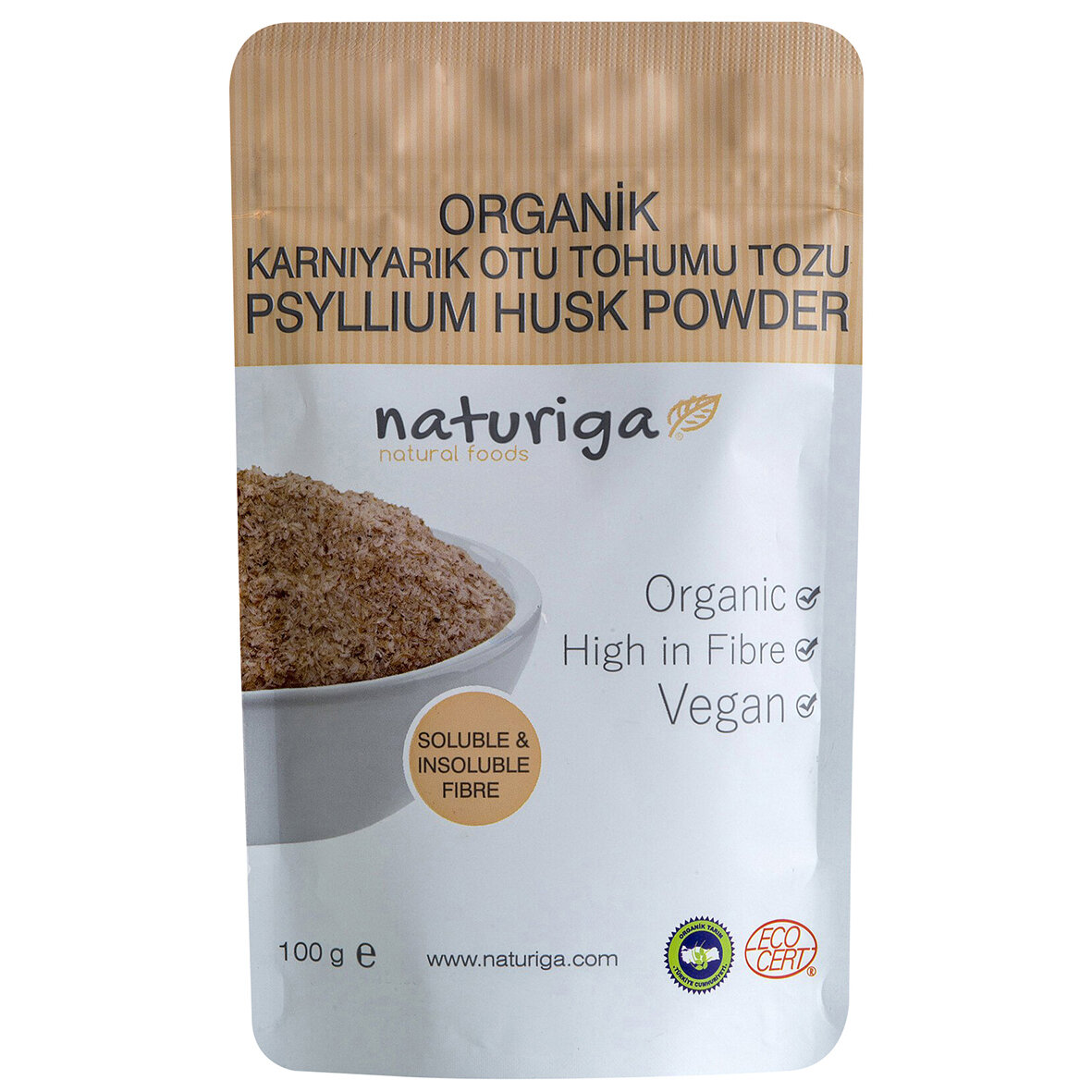 Naturıga Organik Karnıyarık Otu Tohumu Tozu 100 G
