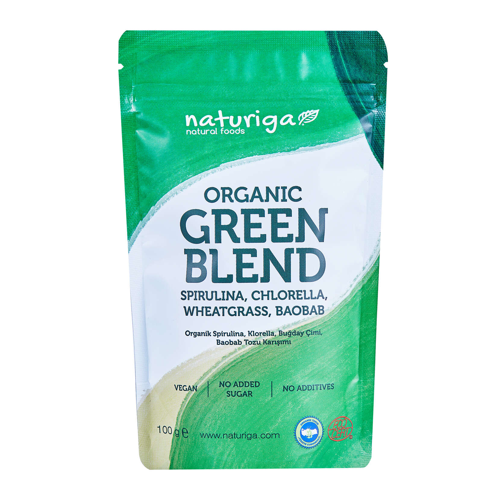 Naturıga Organik Yeşil Karışım 100 G