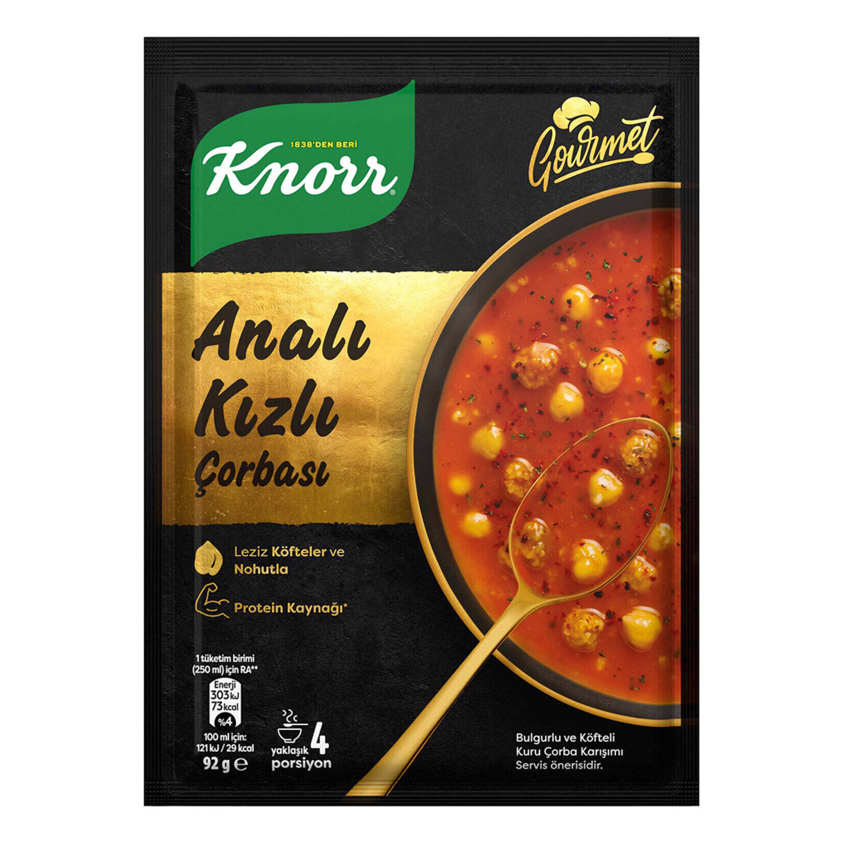 Knorr Analı Kızlı Çorbası Gourmet 92 G