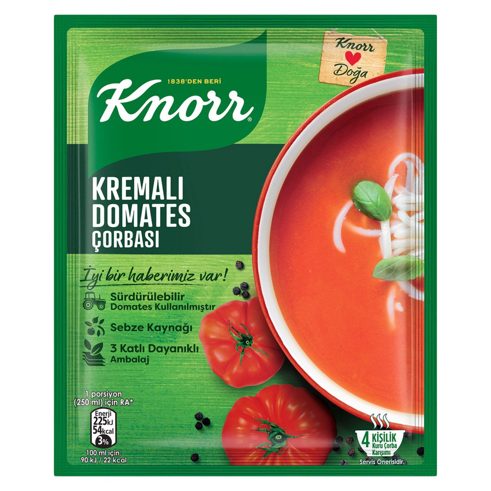 Knorr Kremalı Domates Çorbası 69 G
