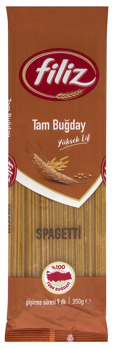 Filiz Tam Buğday Makarna Spagetti 350 G