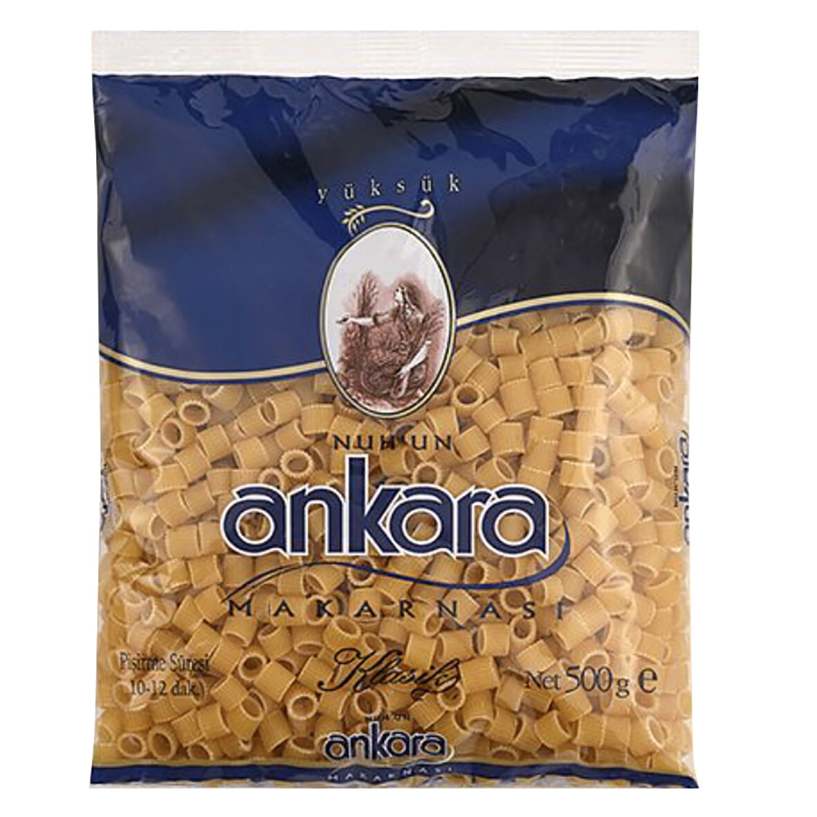 Nuh Ankara Yüksük Kesme Makarna 500 G