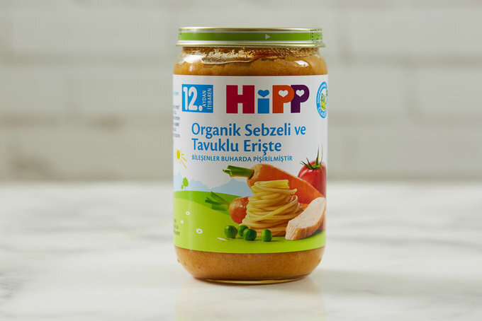 Hıpp Organik Sebzeli Tavuklu Erişte 220 Gr.