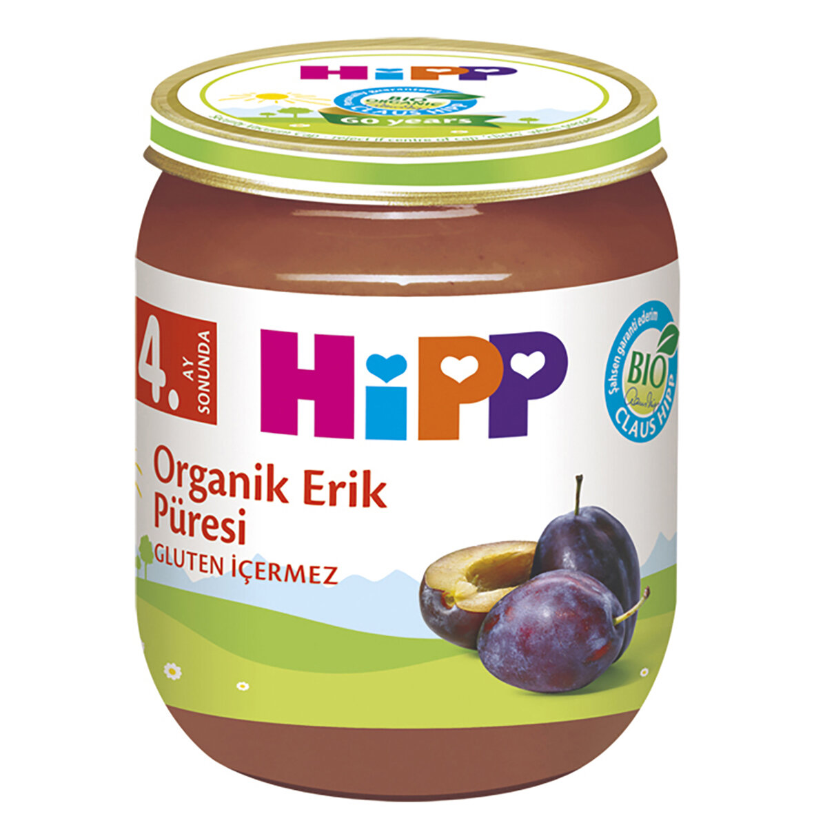 Hıpp Organik Erik Püresi 125 G