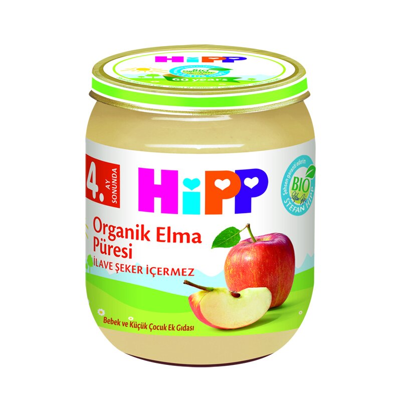 Hıpp Organik Elma Püresi 125 G