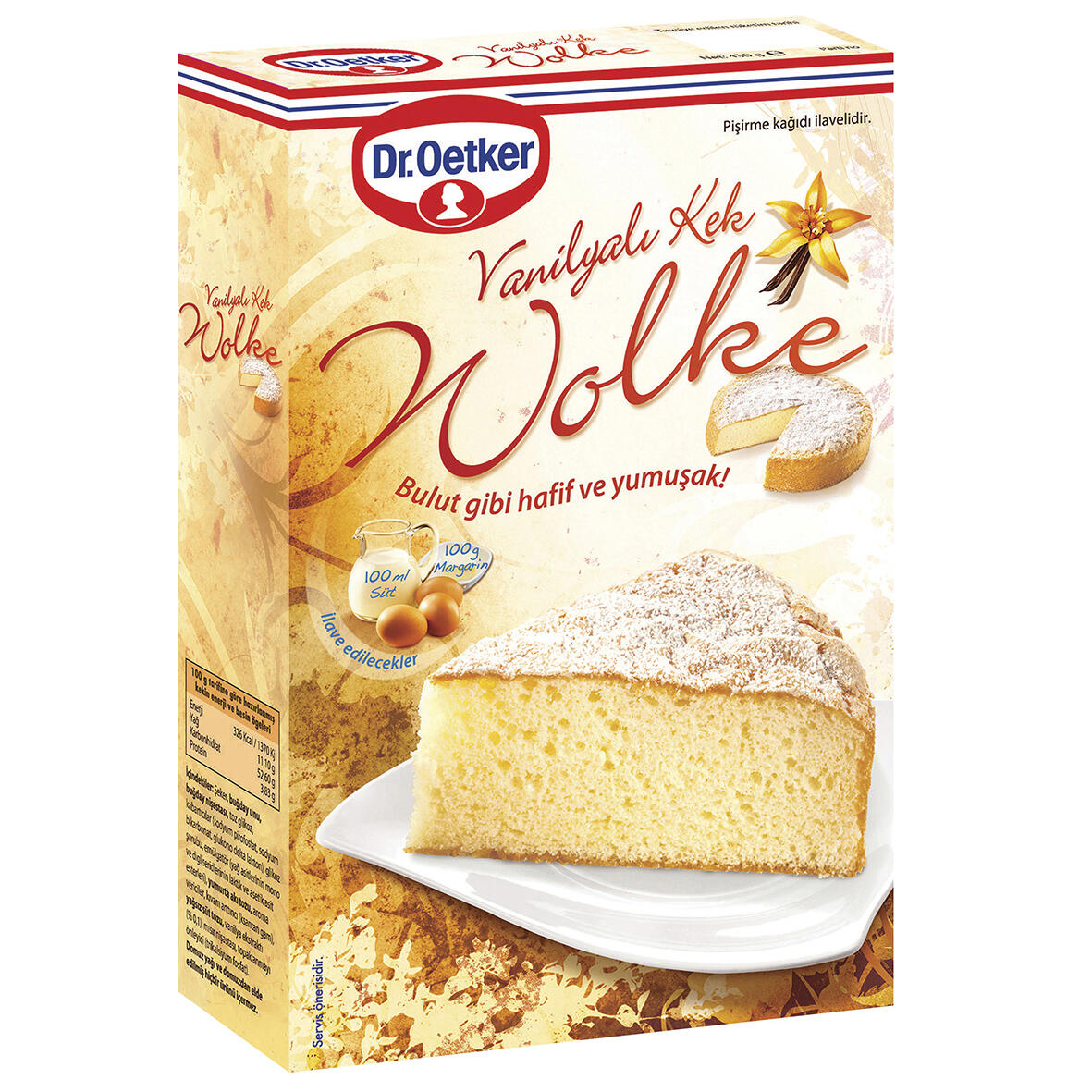 Dr.Oetker Wolke Kek Vanilyalı 430 G