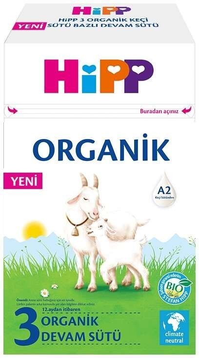 Hıpp Organik Keçi Sütü Bazlı Devam Sütü 3 400G
